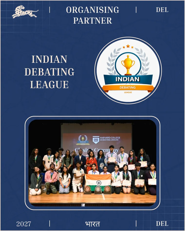 The Indian Debating League at a closing ceremony