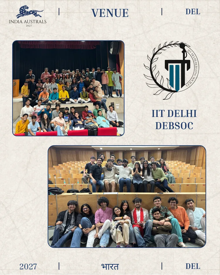 The IIT Delhi Debating Society